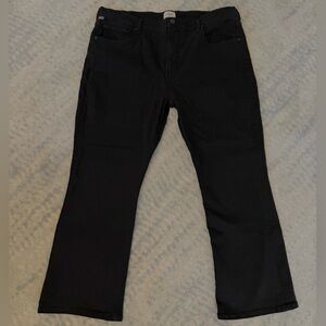 Citizens Of Humanity Black Ankle Crop Jeans